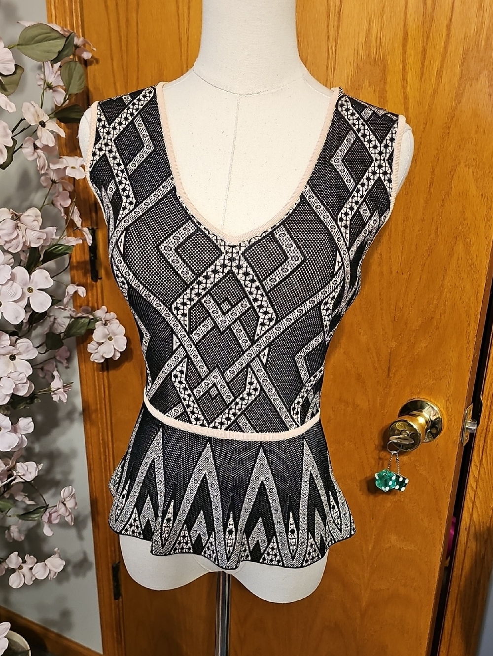 Bcbgmaxazria Peplum Top